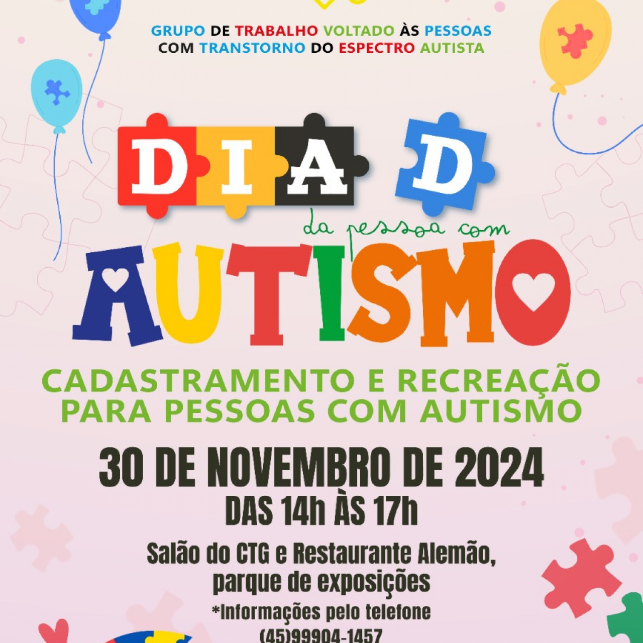 Unioeste: Campus de Rondon participa do Dia D da Pessoa com Autismo